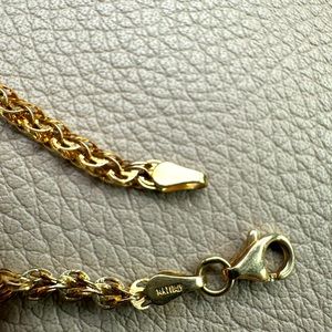 14K YELLOW GOLD BRACELET